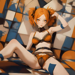 Metzinger Waifu (orange)