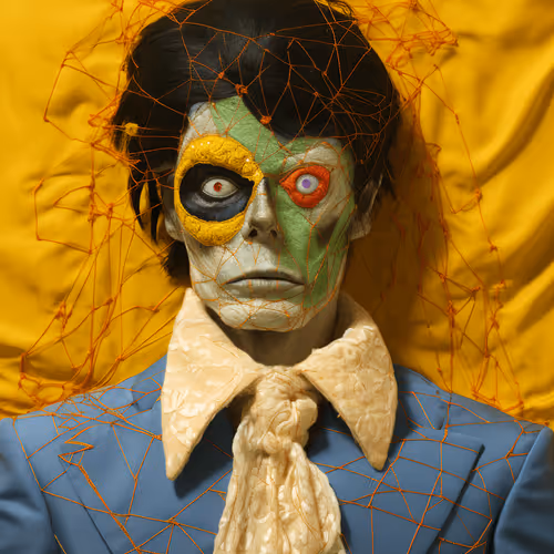 Embroidered on Bowie