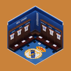 Real Madrid Fitting Room