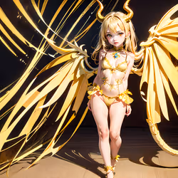 Dragon Waifu (Yellow)