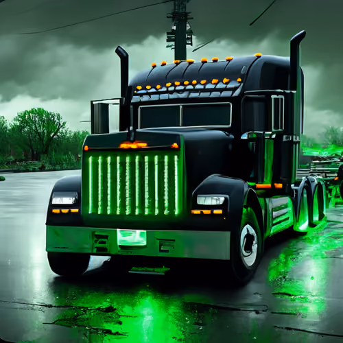 TOXIC WASTELAND TRUCK #35