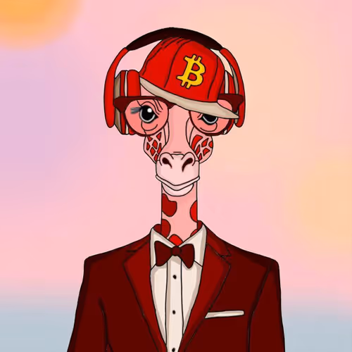 Giraffe in Suit