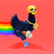 6834
