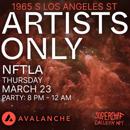 SUPERCHIEF | Artists Only Party