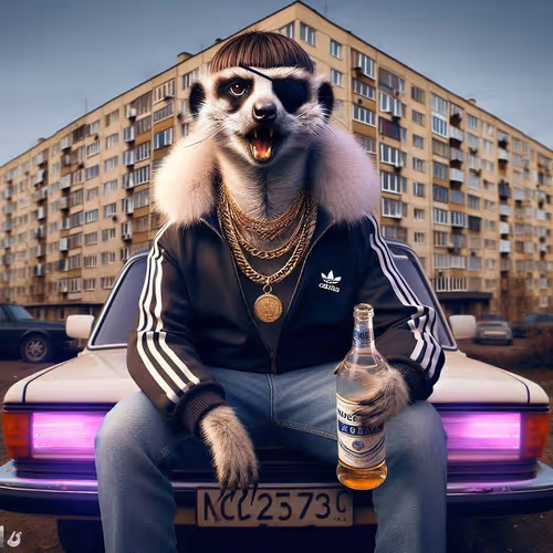 Freddie the drunken meerkat No. 2