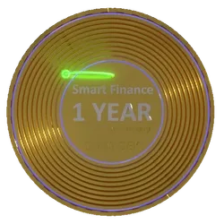 Smart Finance 1 YEAR Anniversary BADGE