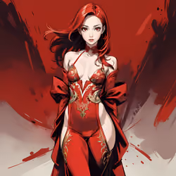 Haute Waifu (red)