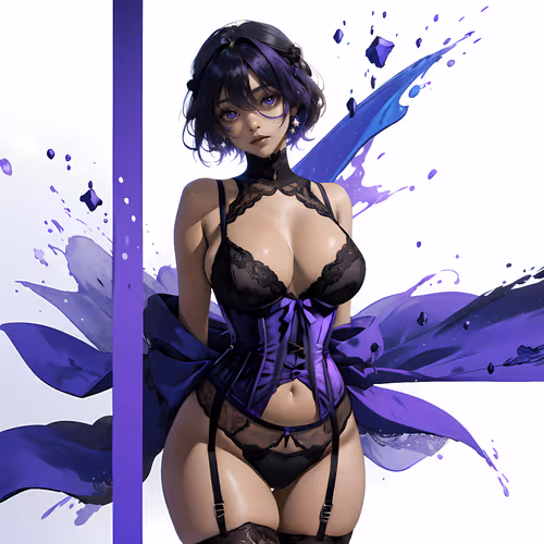 Sable Waifu (purple)