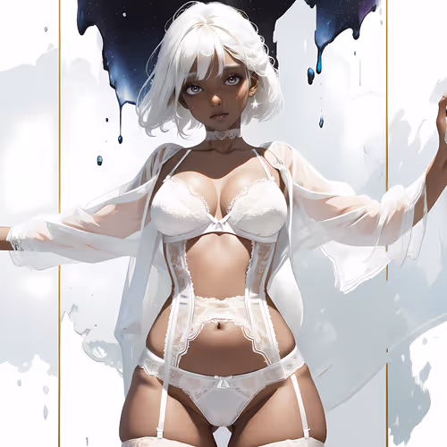 Sable Waifu (white)