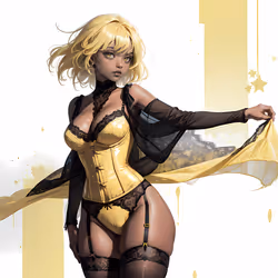 Sable Waifu (yellow)