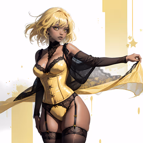 Sable Waifu (yellow)