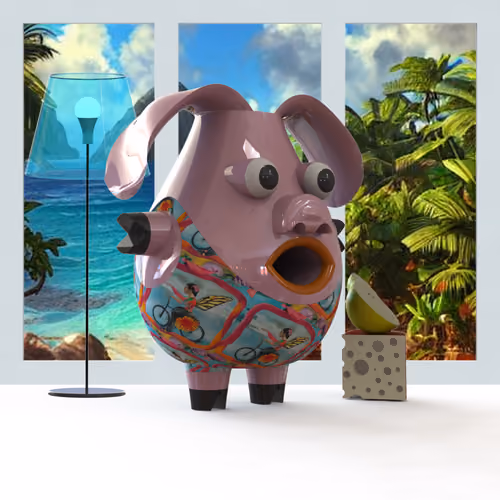 Holiday Pig #1841