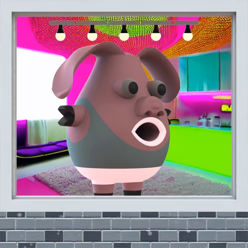 Holiday Pig #8162