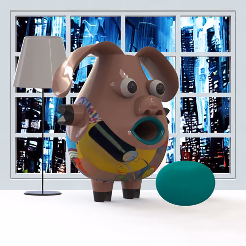 Holiday Pig #3833