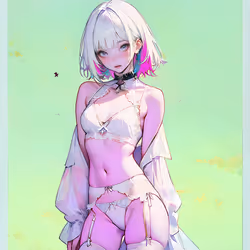 Chroma Waifu (white)