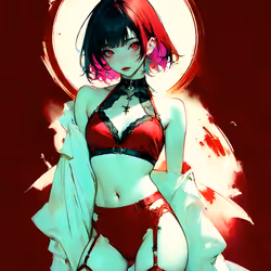 Chroma Waifu (red)