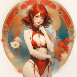 Nouveau Waifu (red)