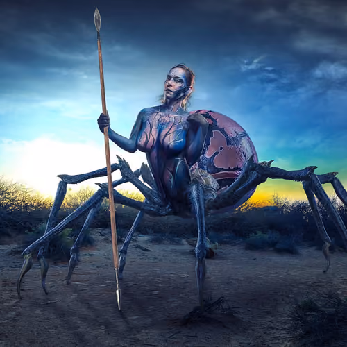 Woman-Spider