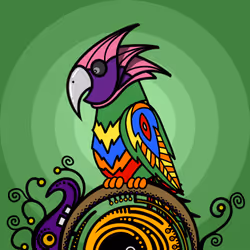 Black Flag Parrots #65