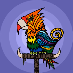 Black Flag Parrots #118