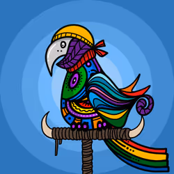 Black Flag Parrots #294