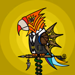 Black Flag Parrots #92