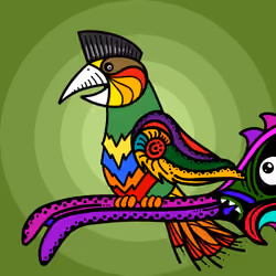 Black Flag Parrots #50