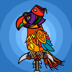 Black Flag Parrots #119