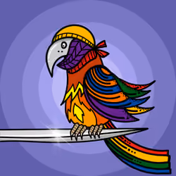 Black Flag Parrots #70