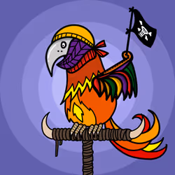 Black Flag Parrots #121