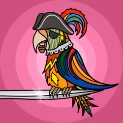 Black Flag Parrots #290