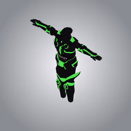 MUA x Hashkey Green Suit