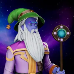 Cosmic Male Wizard #2268