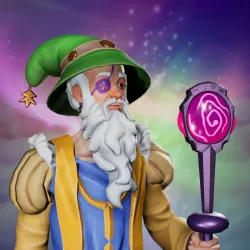 Cosmic Male Wizard #7822