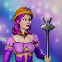 Cosmic Female Wizard #5753