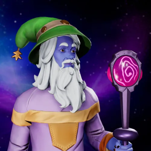 Cosmic Male Wizard #1953