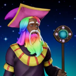 Cosmic Male Wizard #3260