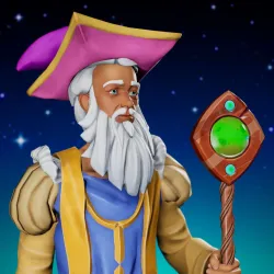 Cosmic Male Wizard #641