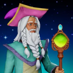 Cosmic Male Wizard #324