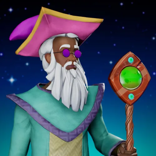Cosmic Male Wizard #5581