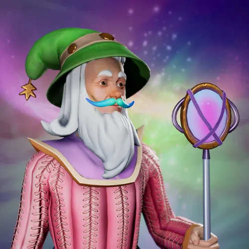 Cosmic Male Wizard #2112