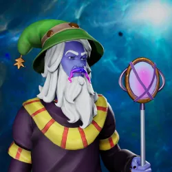 Cosmic Male Wizard #1055