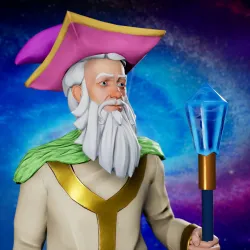 Cosmic Male Wizard #1642