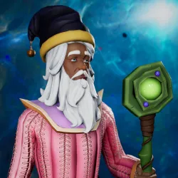 Cosmic Male Wizard #3960