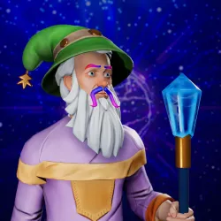 Cosmic Male Wizard #6294