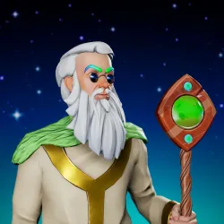 Cosmic Male Wizard #3339