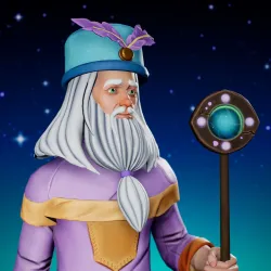 Cosmic Male Wizard #8316
