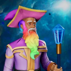 Cosmic Male Wizard #2504