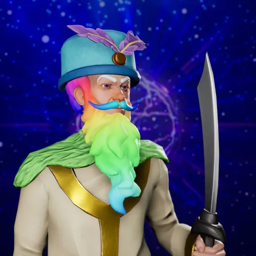 Cosmic Male Wizard #9552