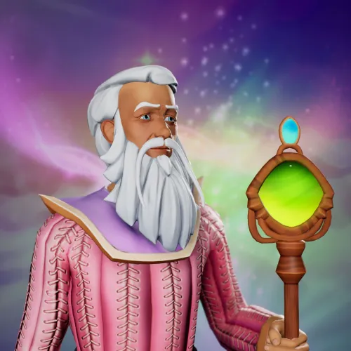 Cosmic Male Wizard #5265